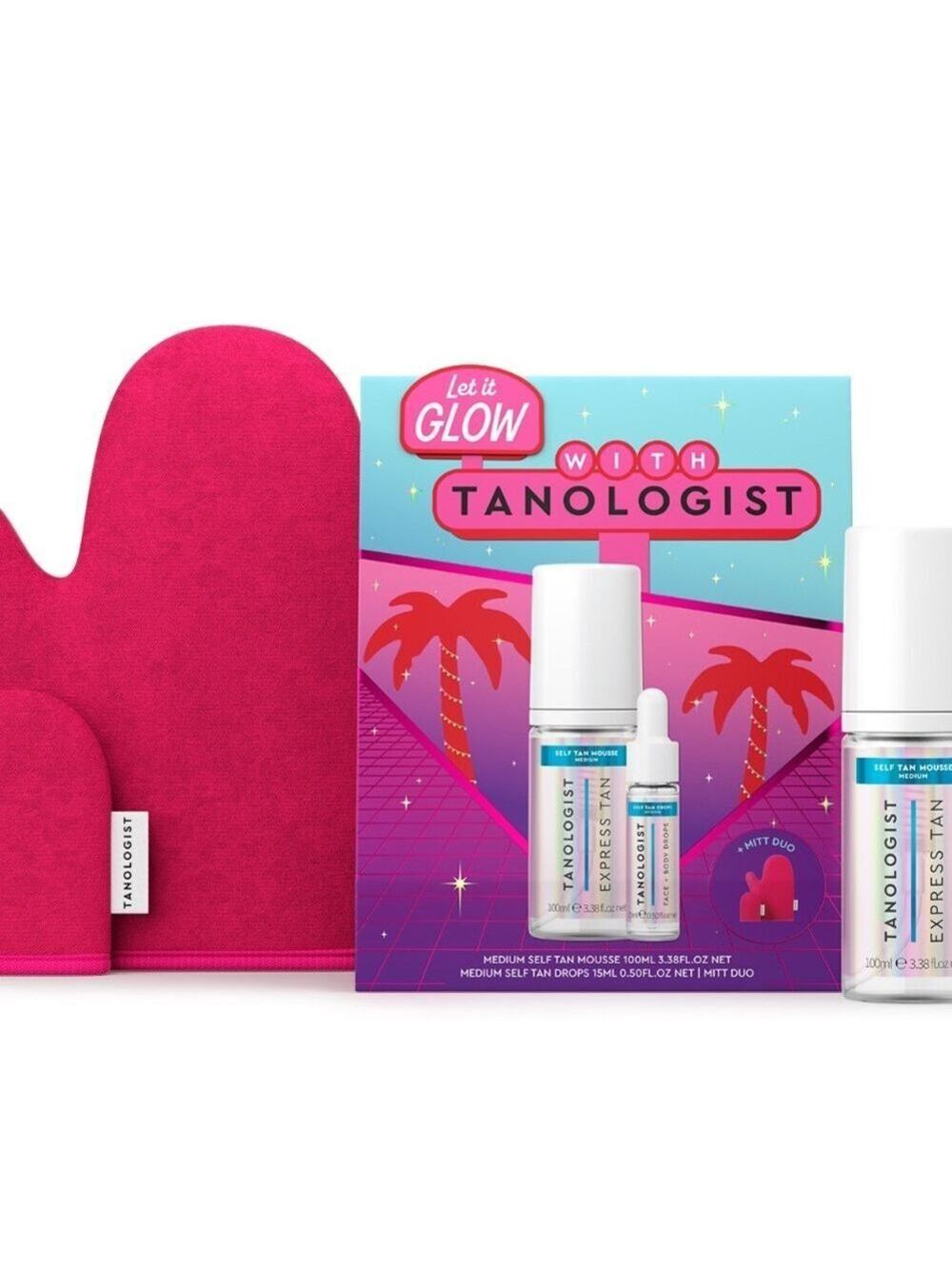 Tanologist Self Tan Mousse and Drops Set in Medium NIB